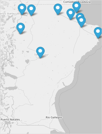 Mapa Corredor del Viento