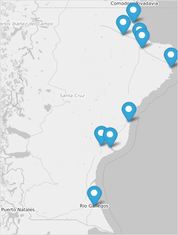 Mapa Corredor Ruta Azul