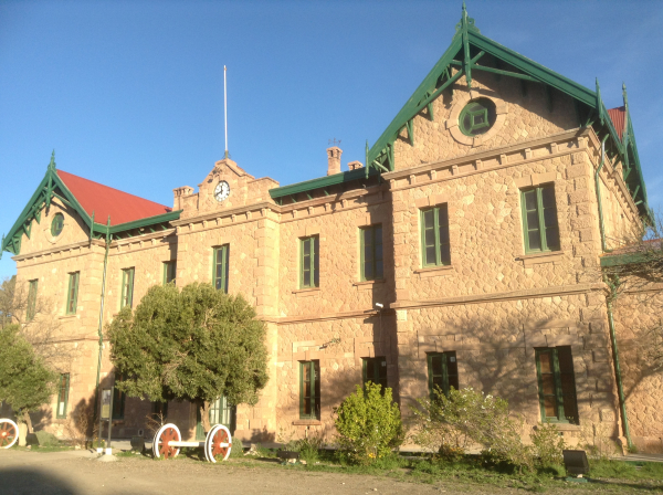 estacion Historica del ferrocarril en Puerto Deseado