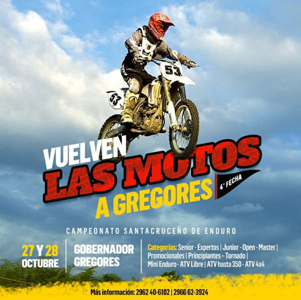 4ta Fecha del Campeonato Santacruceño de Enduro