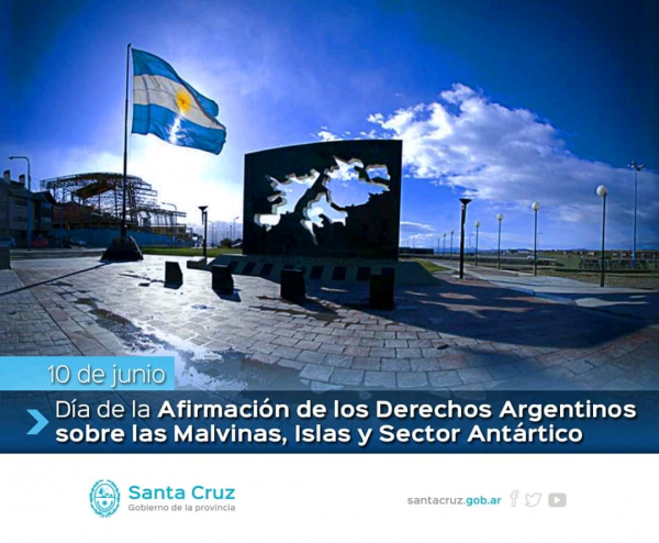 GOB Santa Cruz  MALVINAS