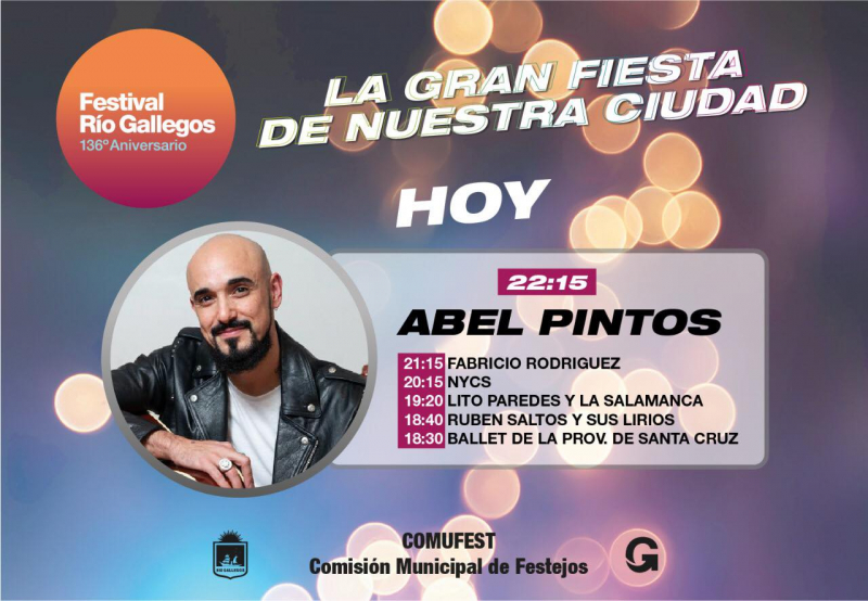 flyer rio gallegos abel pintos 