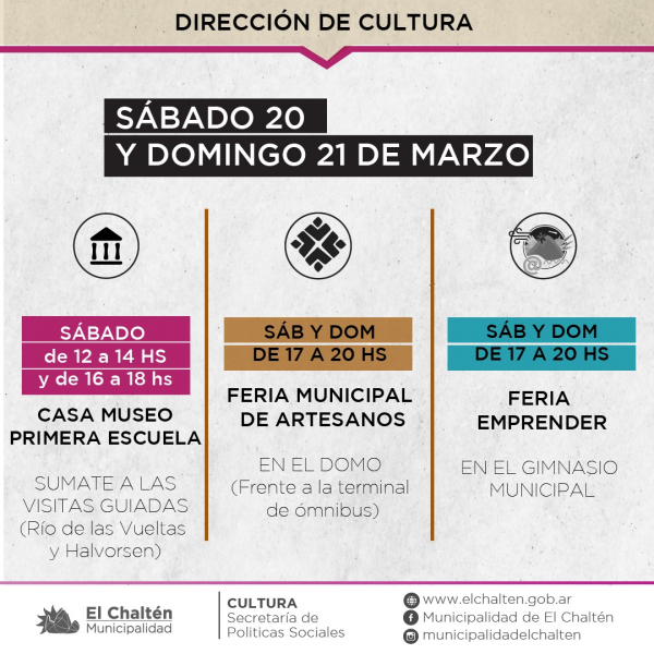 flyer set el chalten